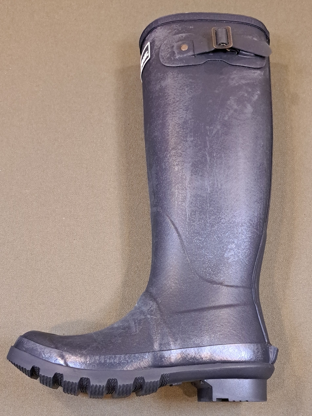 Barbour Bede Wellington Boots - Color: Distressed Navy - Size: UK 4 (US 6) - Picture 3 of 8